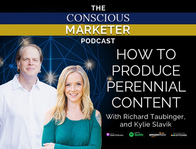 Episode 36: How to Produce Perennial Content  with Richard Taubinger and Kylie Slavik