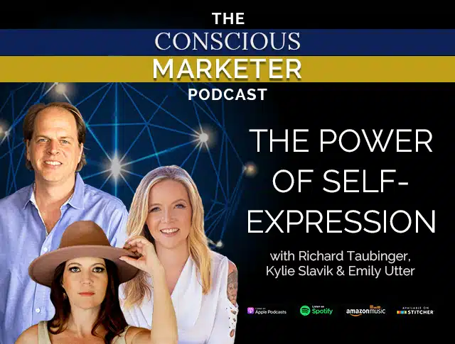 Episode 73: The Power of Self-Expression<br />
Hosts: Richard Taubinger and Kylie Slavik<br />
Guest: Emily Utter<br />
